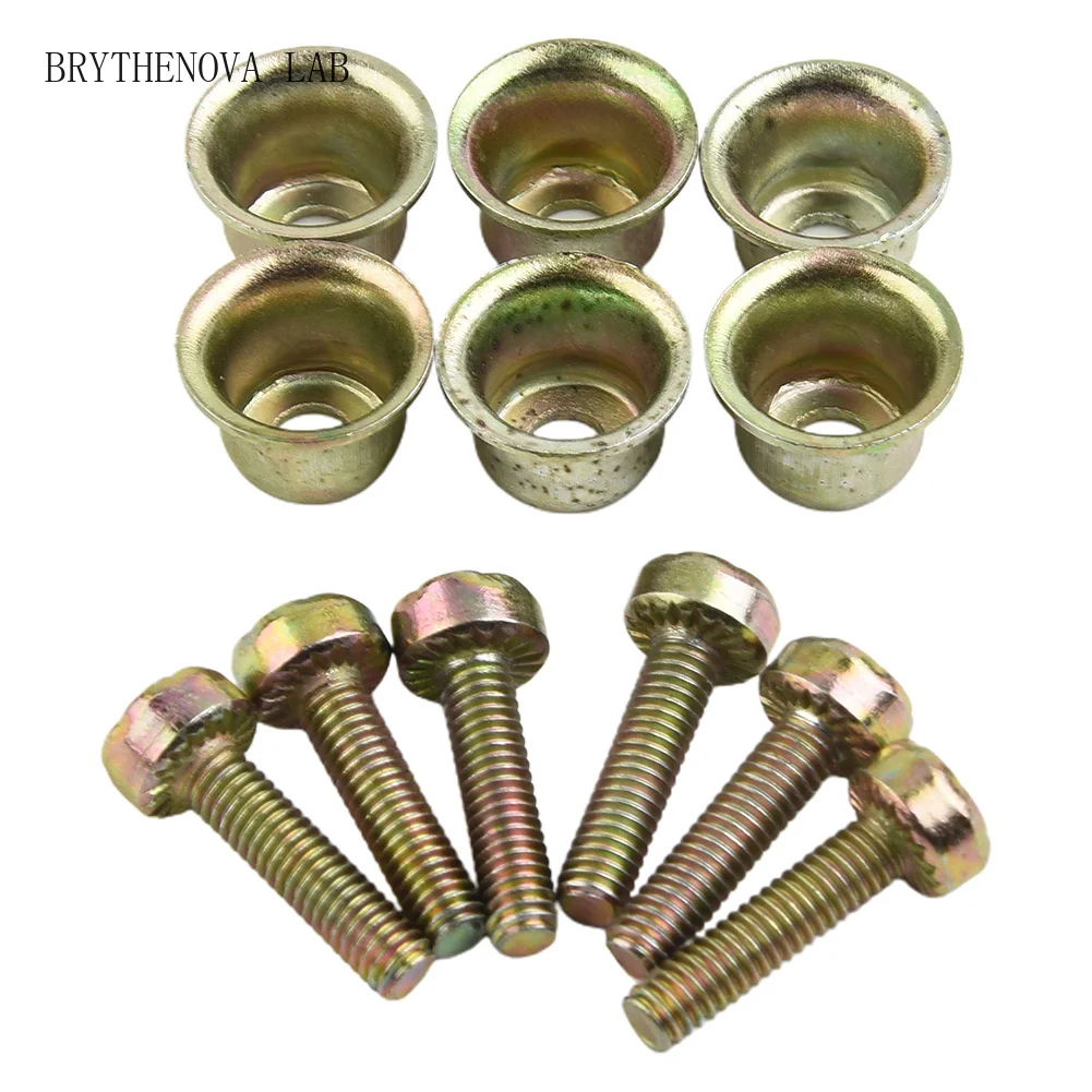 6Pcs Screws Replacement Kit for Stihl 024 MS240 026 MS260 Parts Chainsaw 0000 790 6100 Garden Tool Accessories