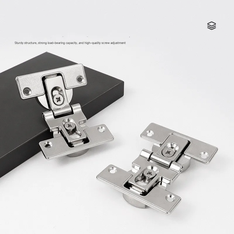 Wardrobe Folding doors for closet cabinets Swing door Hinge Concealed 180 Degree zinc alloy Hinges