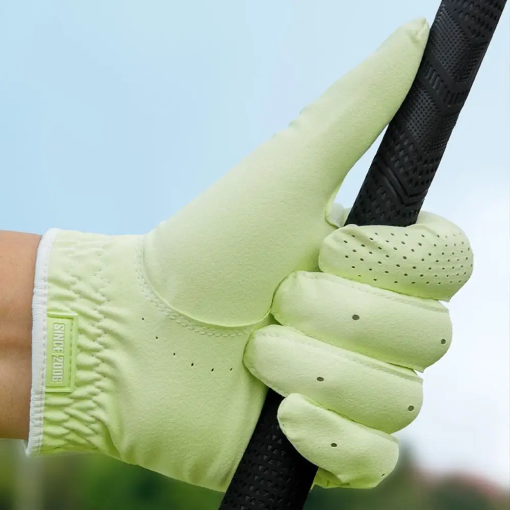 

1pc Left Hand Men's Golf Gloves Breathable Absorb Sweat Antiskid Gloves Comfortable Quick Dry Golf Accessories Gift for Golfers