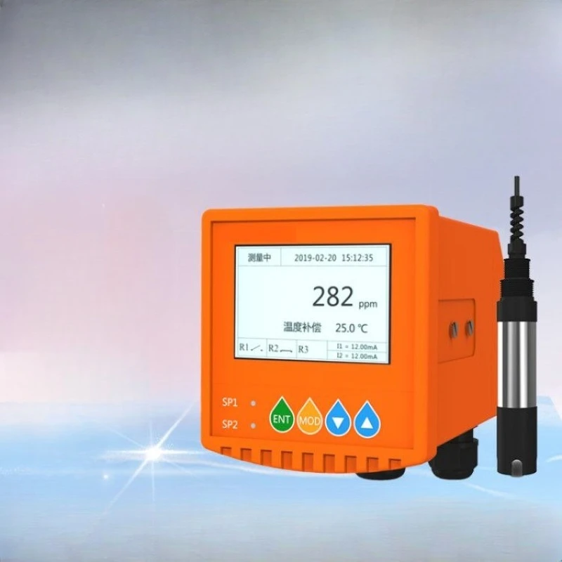 Dissolved Oxygen Sensor Residual Chlorine Turbidity Sludge Concentration Meter Corrosion Rate Ozone in Water