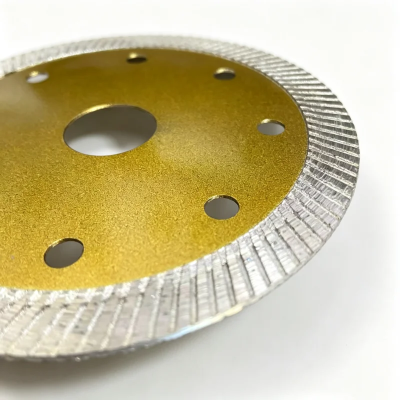 105mm Turbo Diamond Saw Blade, 20mm Inner Hole Granite Marble Tile Cutting Disc For Angle Grinder, Sharp Thin Diamond Cutting Wh