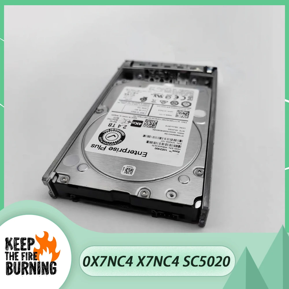 

For DELL 0X7NC4 X7NC4 HDD 2.4TB 10K SAS SC5020 SC4020 2.4T Hard Disk