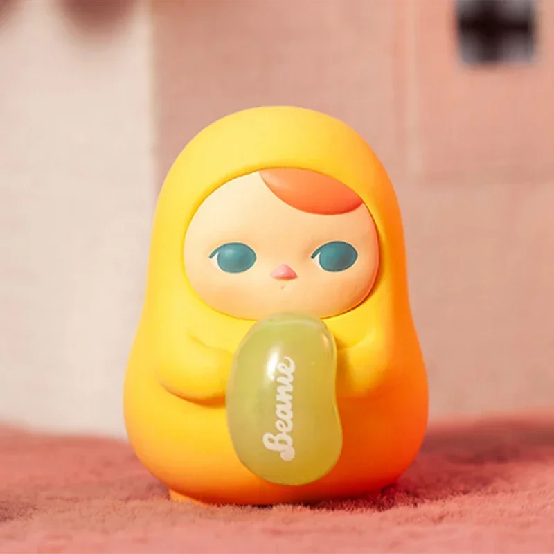 

POP MART PUCKY Relaxing Beans Series Blind Random Box Toys Model Confirm Style Mystery Box Cute Anime Figure Surprise Gilrs Gift