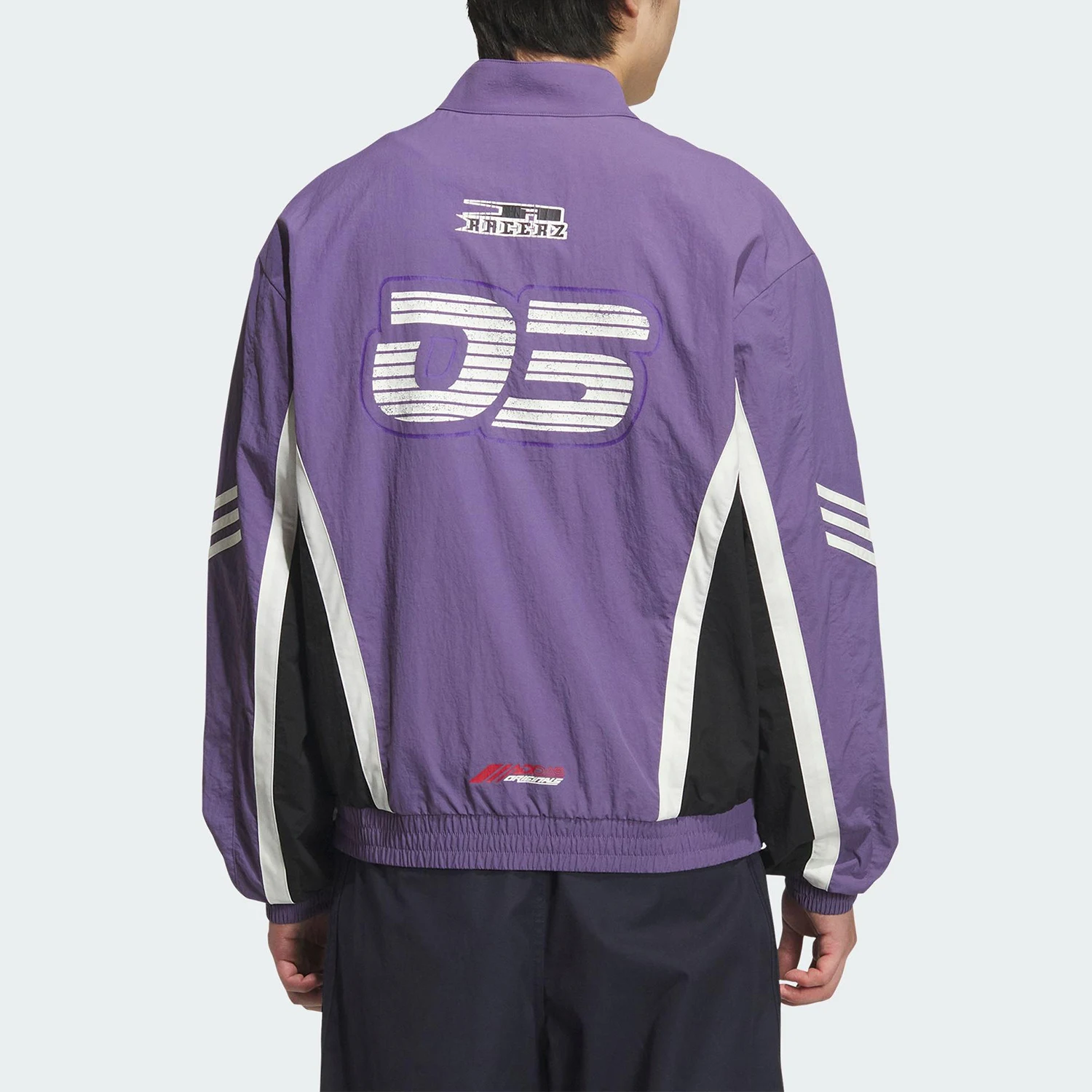 Adidas Originals Trefoil Mens Relaxed Woven Patchwork Sports Jacket KH1202