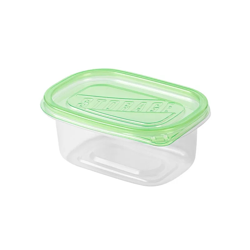 With Microwave Function Square Storage Box Frozen Vegetable Takeaway Packaging Disposable Food Grade Covered Fresh-keeping Box
