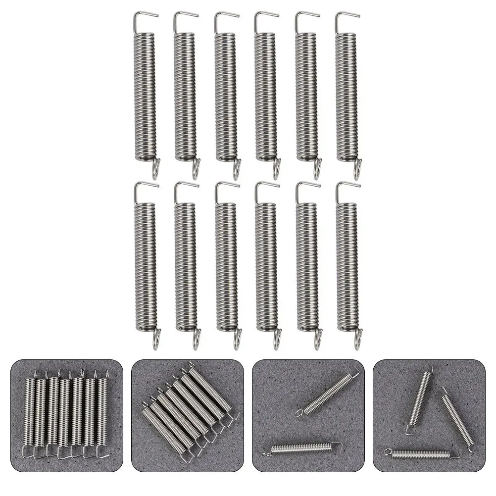 

12 Pcs Electric Extension Tuning Springs Guitar Tremolo Bridge Vibrato System Hook