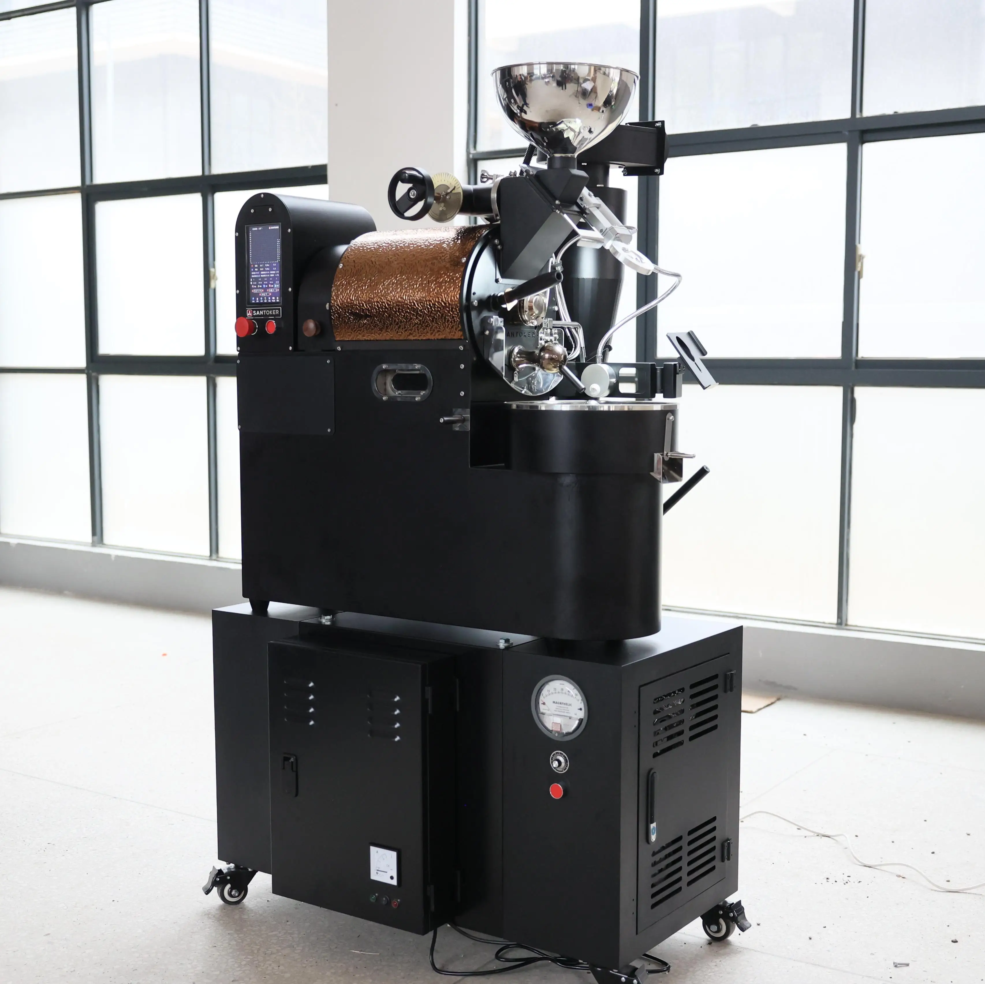 Wintop Commercial Coffee Bean Roasting R1 Automatic 1kg Coffee Roasting Machine