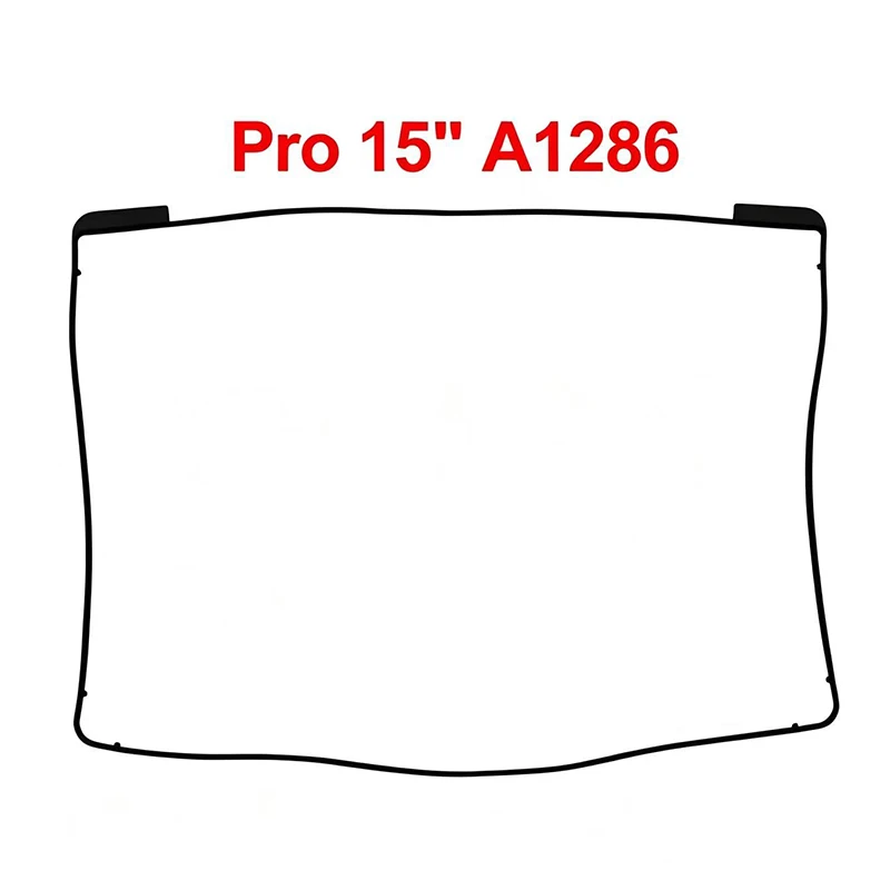 New A1286 LCD Screen Rubber Middle Frame Bezel Ring for MacBook 15" 2008-2012 Year