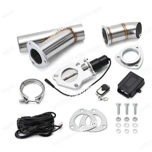 Modifizierter, elektronisch gesteuerter Auslassventil-Satz aus Edelstahl mit variabler Schallwelle, 2'/2,25'/2,5'/3' Rückseite