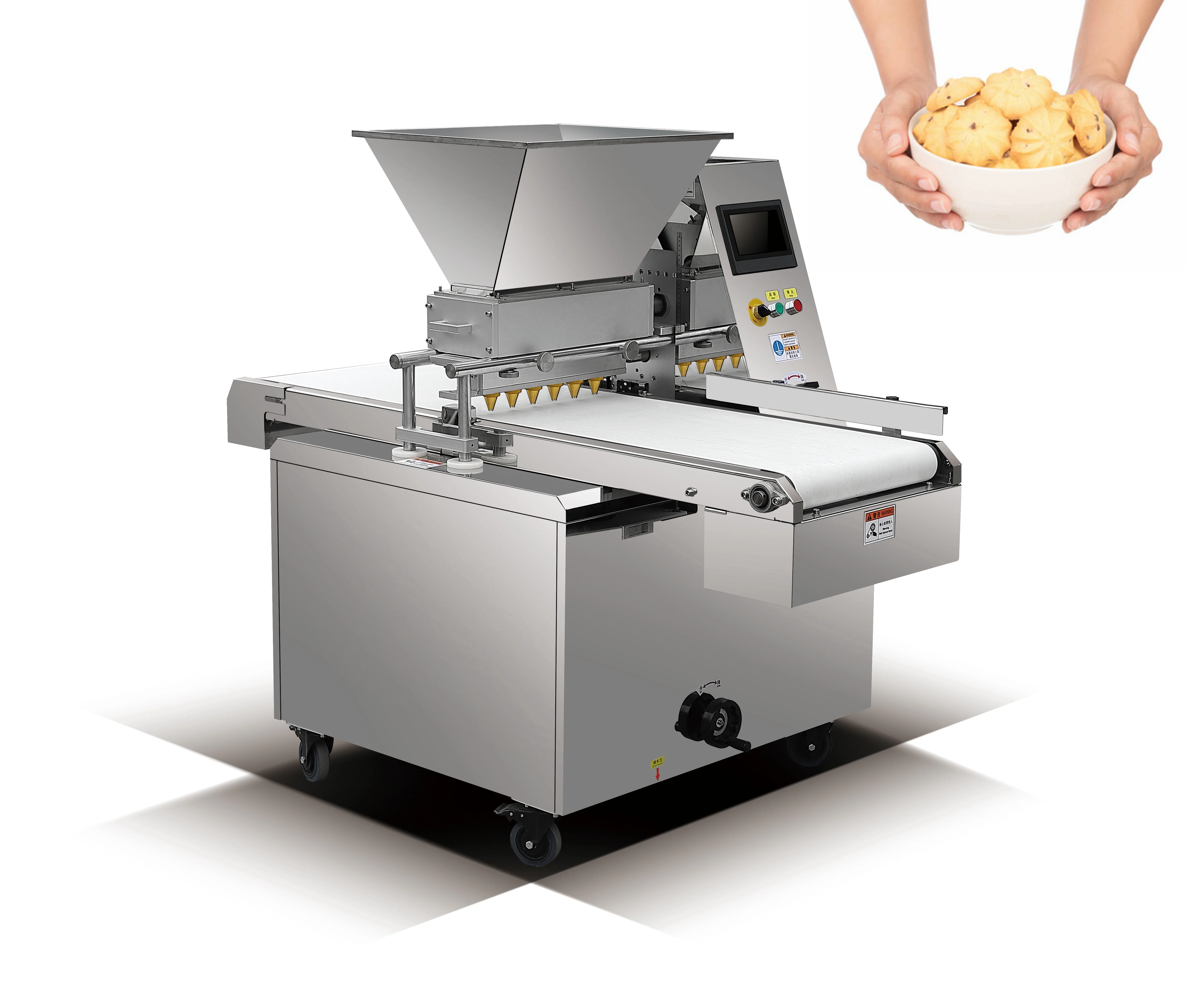 High Production Bakery Industrial Automatic Cookie And Cake Making Machine For Supplies