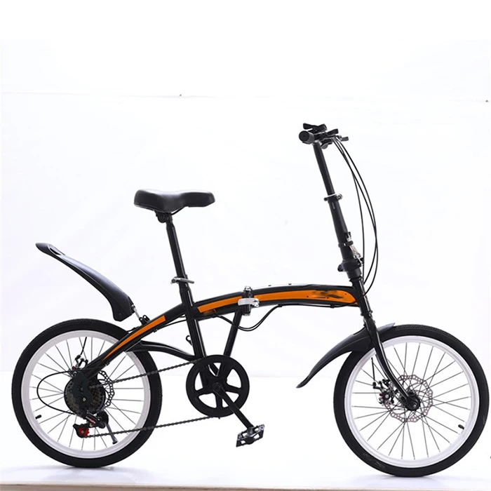 20 Inch 6 Speed Adult Wholesale Bicycles Bikes Tire Spinning Road Mountain Wheel Folding Mountain Bicyclecustom