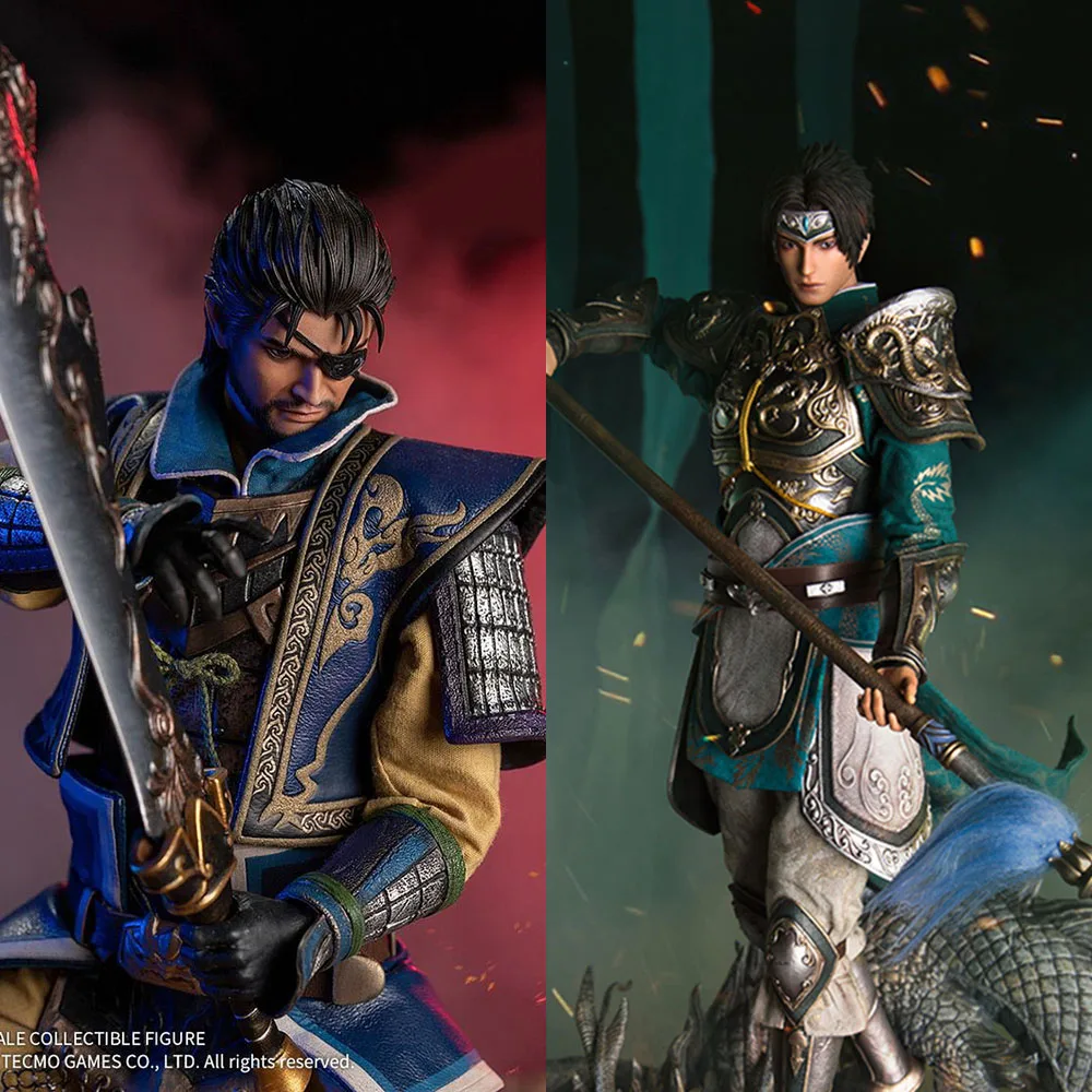 RingToys PT007 1/6 Scale Collectible Dynasty Warriors 8 Xiahou Dun Zhao Yun Figure Model 12 inches Full Set Action Body Weapon