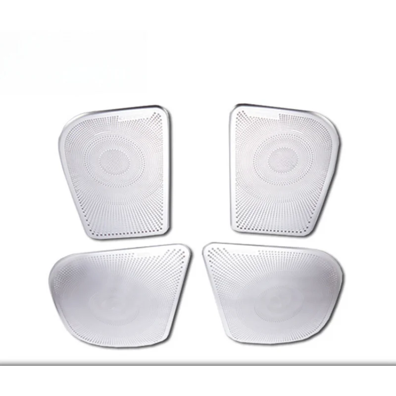 for Prado10-19 FJ150 Door Panel Decoration Speaker Cover Custom Car Interior Modification Brushed