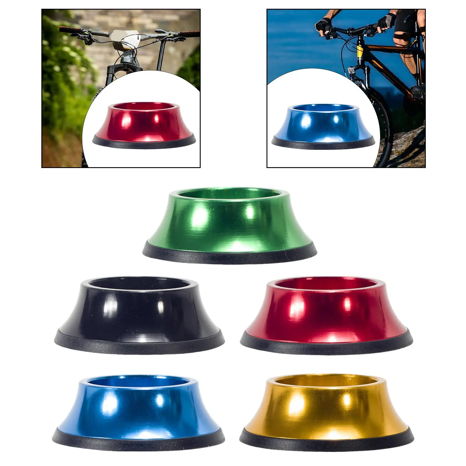 Arandela de horquilla delantera para bicicleta, modificación de bicicleta de carretera y de montaña