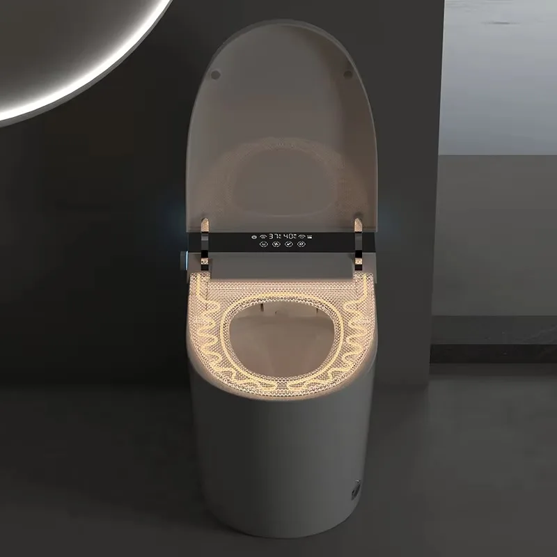 MUBI الطابق الخيالة مرحاض كلوسيستول الحمام قطعة واحدة الكهربائية التلقائي دافق بيديت المرحاض Tankless مرحاض ذكي