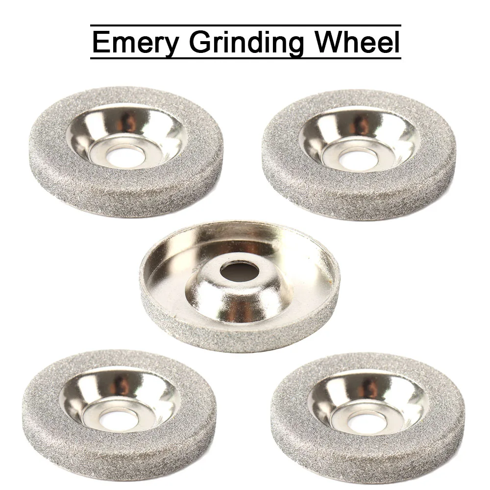 Mini Emery Milling Cutter 50mm Diamond Grinding Wheel Stone Grinder Attachment Rotary Tool for Metal Cutting Sharpening 1p