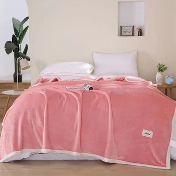 Pink Throw Blanket Couch Sofa Chair Solid Color Flannel Blanket Soft Fluffy Home Girls Women Bedroom Decor Bed Blanket Pink Throw Blanket Couch Sofa Chair Solid Color Flannel Blanket Soft Fluffy Home Girls Women Bedroom Decor Bed Blanket