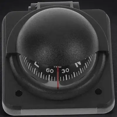 

Car Compass Ball Adjustable Declination Accurate Navigation Dashboard Mount for Automotive Marine Vehicle Interior Decoration