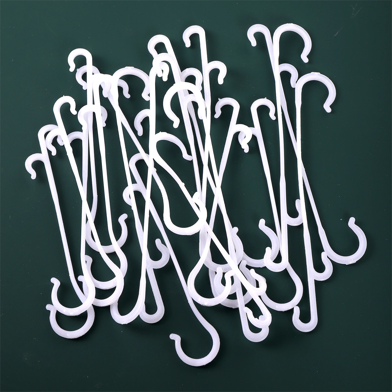 200Pcs Plant Tomato Support J Shaped Hooks Reusable Vegetable Plants Trellis Vines Fixed Buckle Hooks For Gardening Supplies