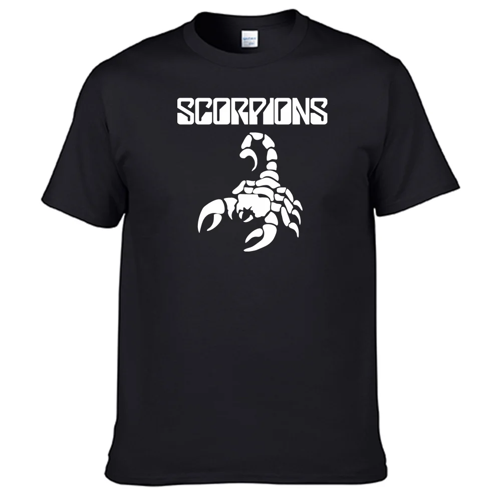 Scorpions T Shirt Heavy Metal Band Shirt 100% Cotton N012