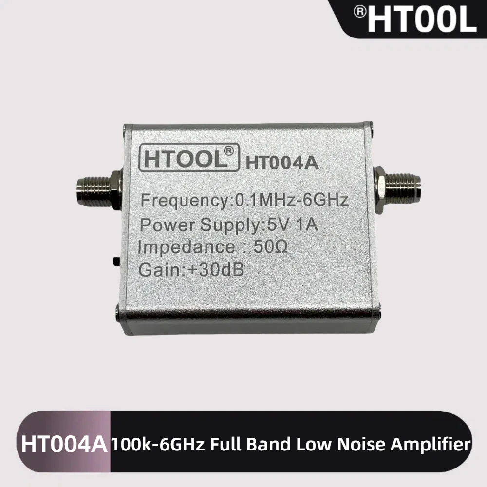 �y�Z�[�����zHTOOL HT004A 100K-6Ghz 30dB ��m�C�Y�A���v LNA�A50���A�L�ш�A�������A�����M���A�v���A���v������M�@ SDR