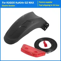 Rear Wheel Fender TailLight for KUGOO KuKirin G2 MAX Electric Scooter Rear Mudguard Tail Light Replacement Accessories Parts