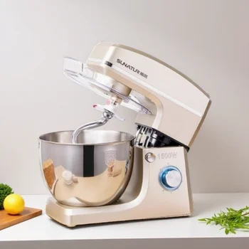 220V सनरान होम स्टैंड मिक्सर स्वचालित आटा गूंथने वाली वाणिज्यिक रसोई मशीन ताज़ा दूध का आटा गूंथने के लिए 10 best sales मिक्सर मशीन रसोई - №10
