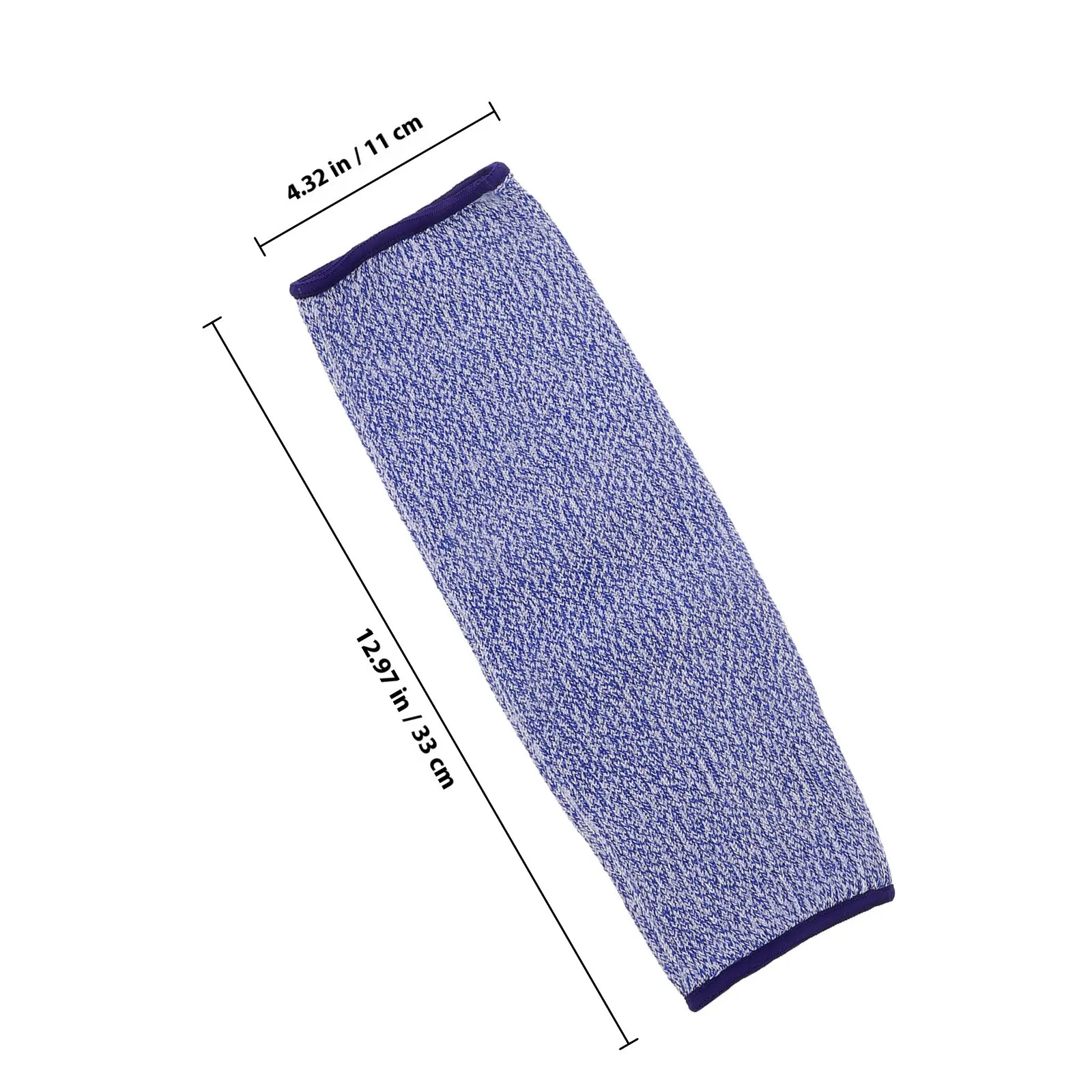1Pair Cut Resistant Arm Sleeves Breathable Flexible Forearm Protection Sleeve for Glass Factory Furniture Garden Work Anti-Cut