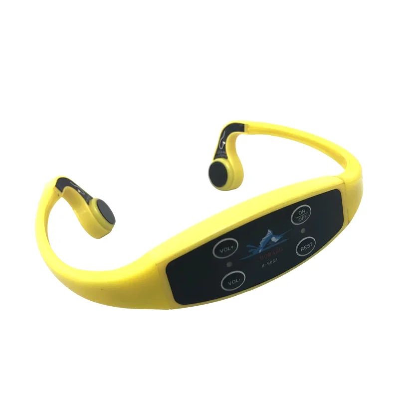 

Swimming Bone Conduction Technology Aquatic Sports Trainer Coaching Walkie Talkie Radio Transmitter 7 channels, 120-200m receivi