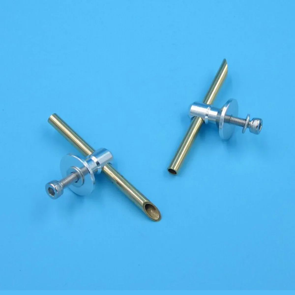 2Pcs RC Boat Inlet Wiper Water-cooled Inlet Nozzle CNC Base Brushless Water Cooling Spare Parts for RC Boat