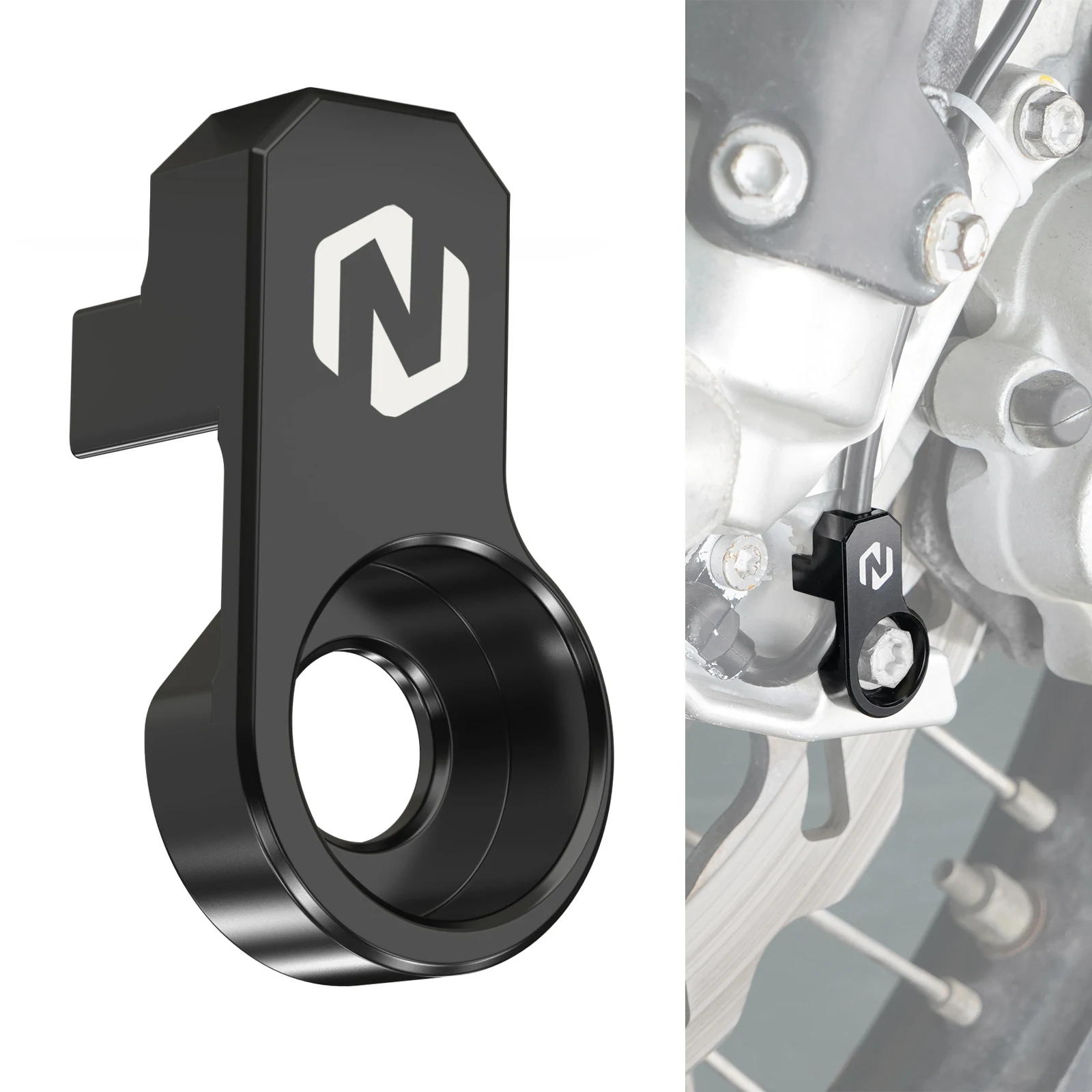 

NICECNC Motorcycle Front ABS Sensor Guard Protector Cover for KTM 690 Enduro 690 Enduro R 2008-2018