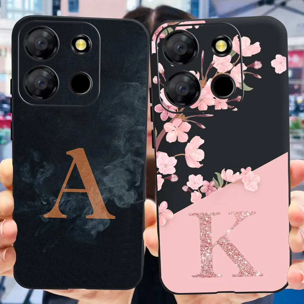 For Cover ITEL A60 Case COOL ABC Cartoon Bumper Back Shockproof Soft TPU Case For ITEL A60S A 60S 60 S 2023 Phone Cases