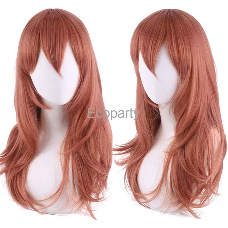 

Anime Chainsaw Man Angel Demon Dark Cosplay Orange Wig Heat Resistant Synthetic Long Hair Wigs Wig Cap Accessories