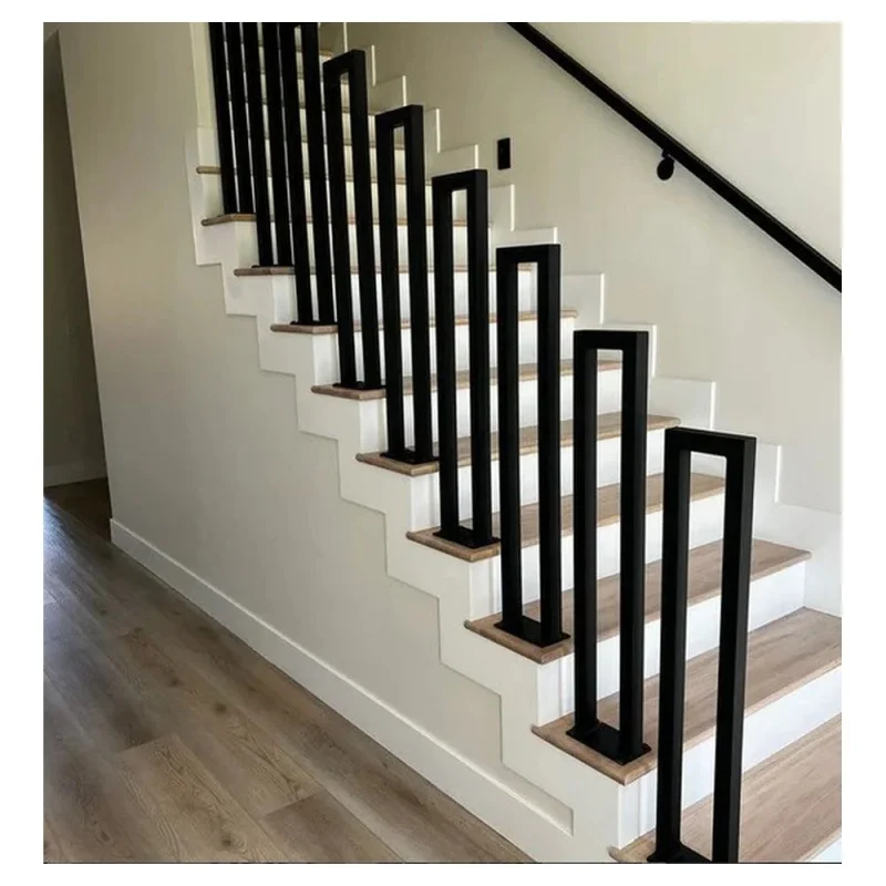 custom.Good Price Professional Supplier Custom Wooden Stair Tread Staircase Straight Indoor Stairs Factory Seller Straight Stair