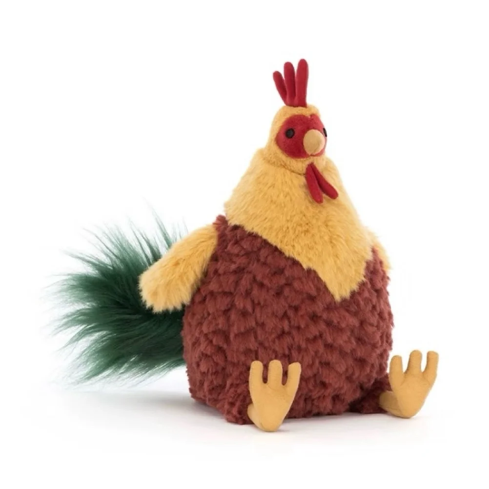 

Плюшевая игрушка-петух Jellycat Cluny (Великобритания), креативный подарок на день рождения