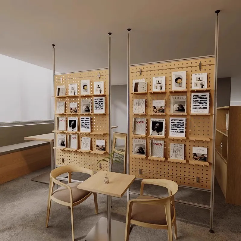 Ocean Panel Display Cabinet Display Rack Aluminum Profile Cave Board Birch Display Cabinet Shelf Storage Cabinet Locker Shelf