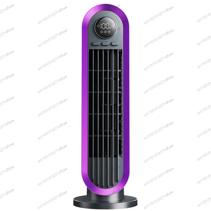 Tower Fan Bladeless Fan Desktop Cooling Mute Oscillating Timer Rechargeable Wireless Air Conditioner Fan