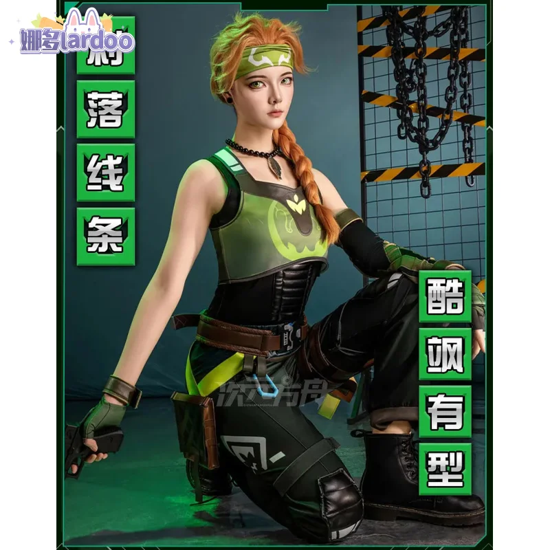 

Skye Cosplay Costume Game VALORANT Uniform Halloween Carnival Party Christmas Play Role Clothes Clothing