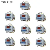 10pcs XH-W3001 10A 12V 24V 110V 220V AC Digital Temperature Controller W3001 For Incubator Heating Switch Thermostat NTC Sensor