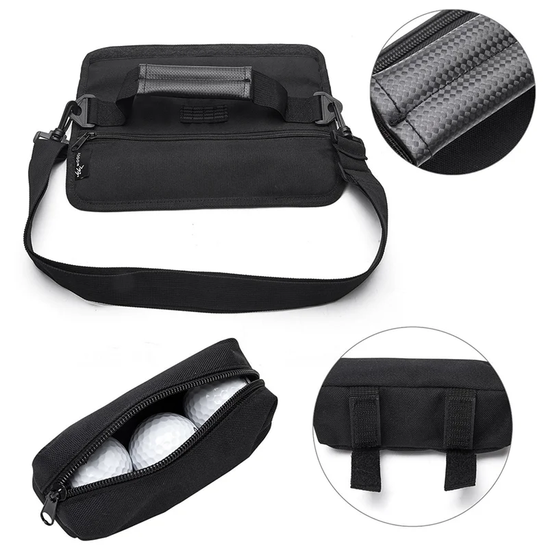 حقيبة حمل نادي الجولف المحمولة AC22 حقيبة سفر صغيرة الحجم مع حزام كتف قابل للتعديل #3