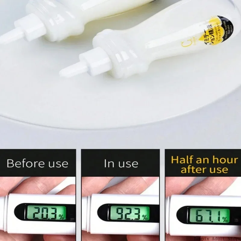 تقليد السائل المنوي زيوت التشحيم للرجال النساء الجنس لعب كريم الجنس لزج التشحيم المياه القائمة على النفط التشحيم الشرج المهبل الكبار الجنس متجر