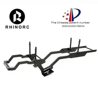 RhinoRC YUE LCG Sporty Crawler Frame Chassis Full Kit,With Capra Axles Driver Shaft Gear Box for 1/10 RC Crawler Car