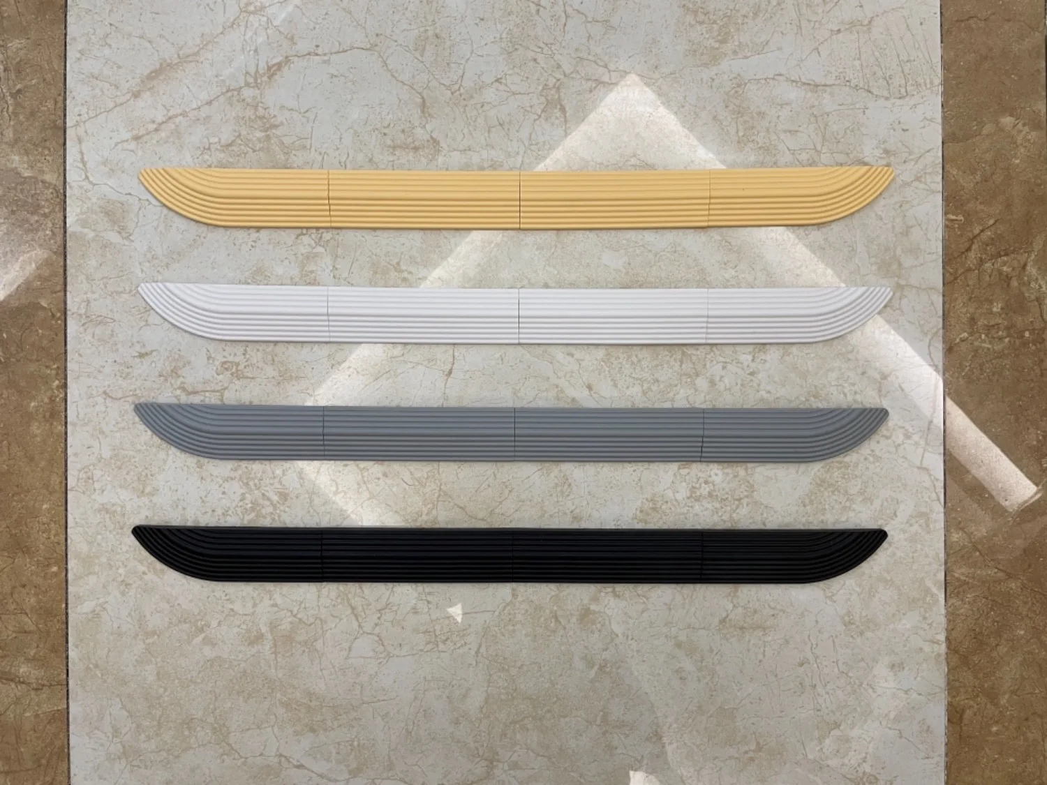 Threshold Door Step Ramp Lightweight TPE Ramp for Wheelchairs Anti-Slip Kit for All Robot Vacuum Cleaner