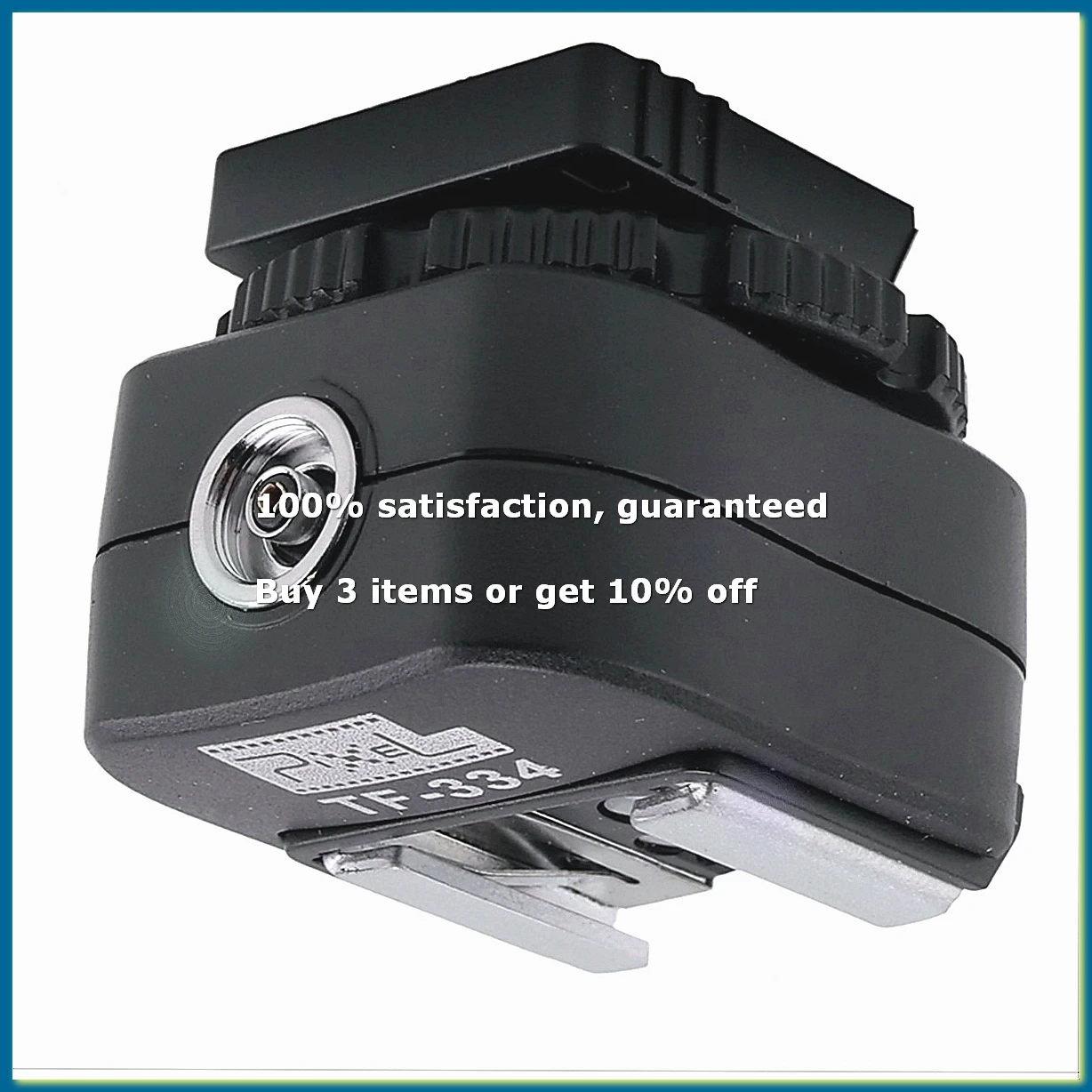 TF-334 Hot Shoe Adapter for Converting Mi A7 A7S A7SII A7R A7II A9 A6300 Camera to Flash-DTB1