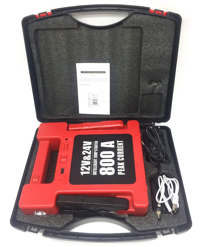 Factory Start Charger clearance portable power supply 24000mAH 1000A  Car Jump Starter tartup all 12v/24v diesel&petrol engines