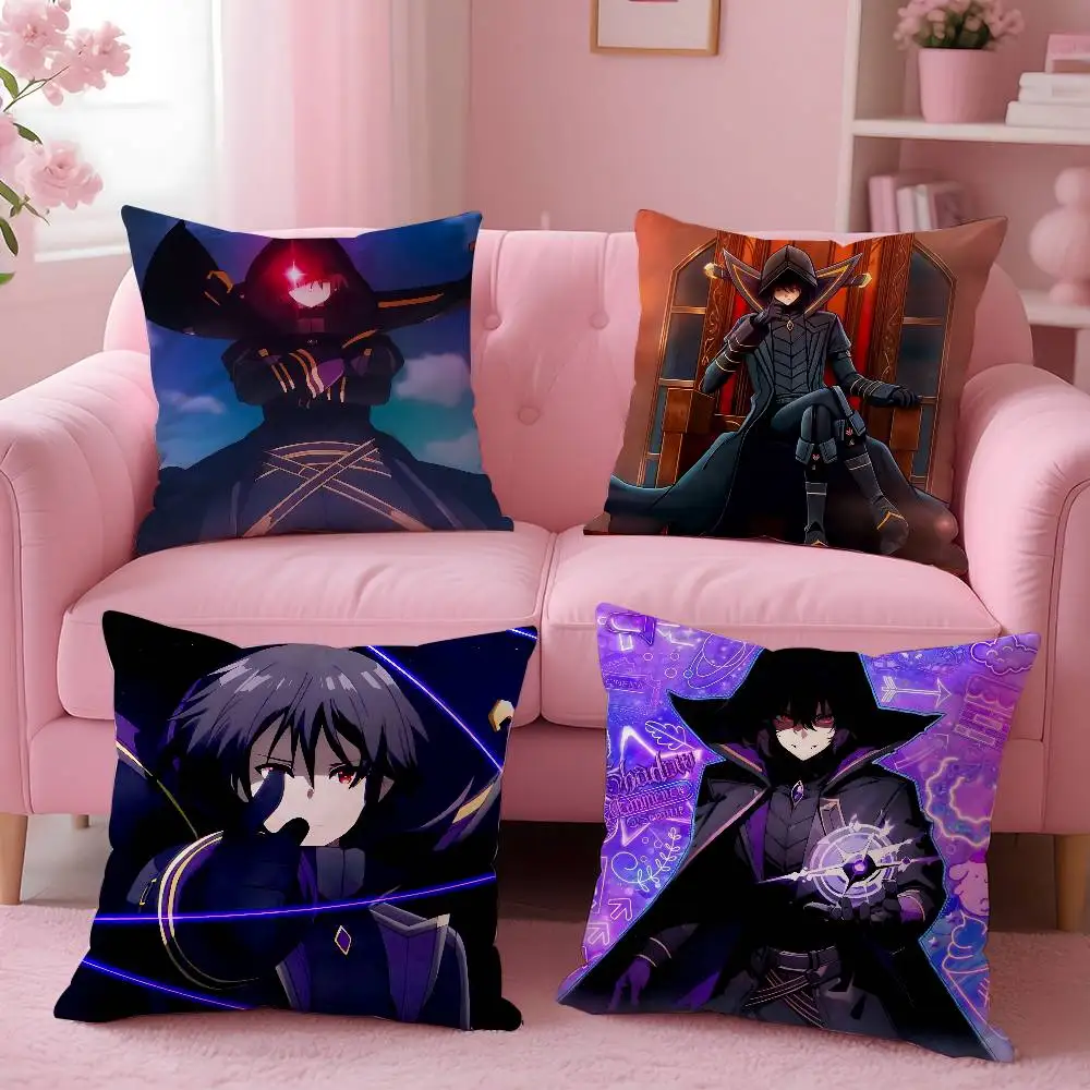 EminenceIn Shadow أنيمي كيس وسادة نمط مطبوعة المخدة لغرفة المعيشة غطاء وسادة أريكة وديكور غرفة نوم