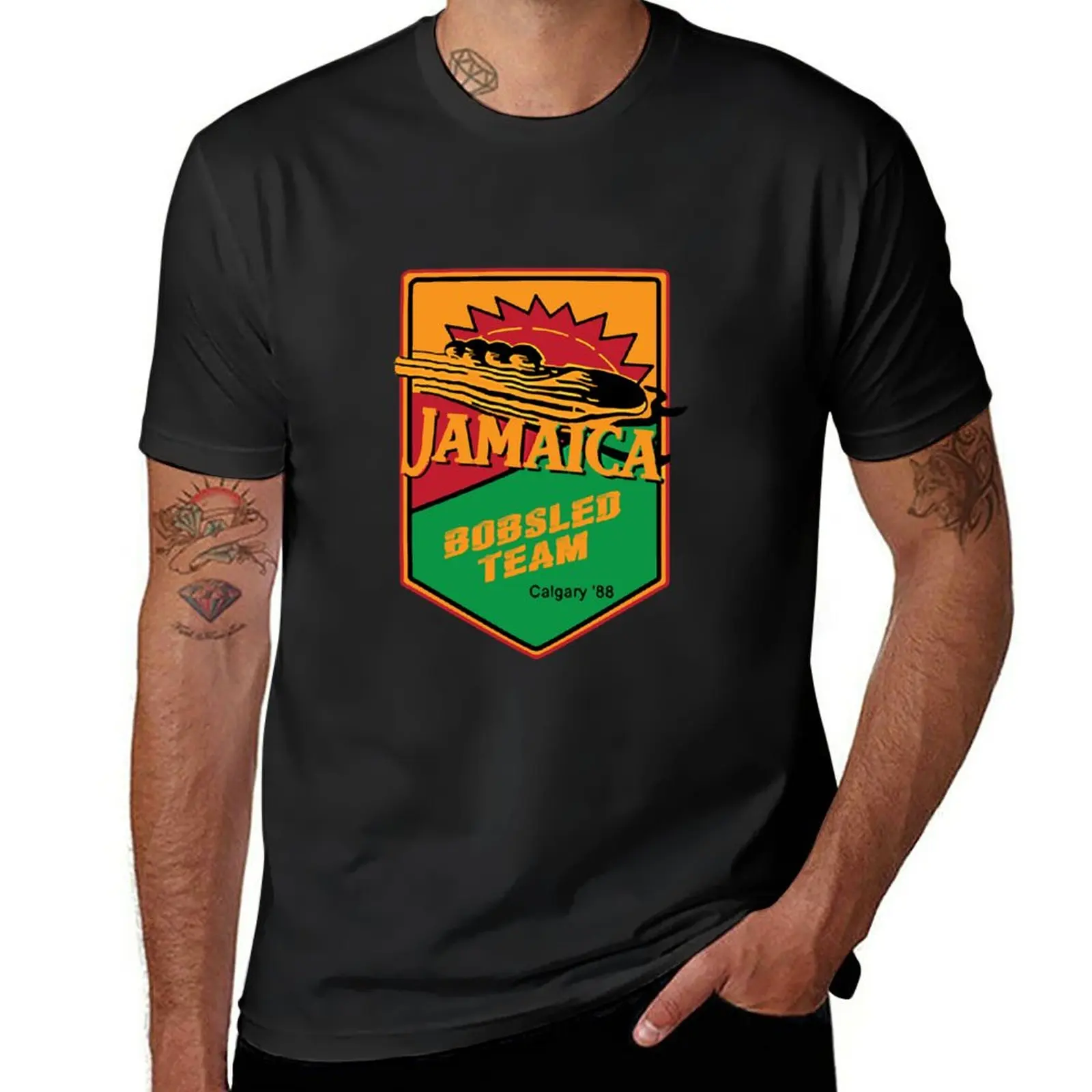 New Jamaican Bobsled Team Cool Runnings T-Shirt T-shirt short plus size t shirts clothes for men