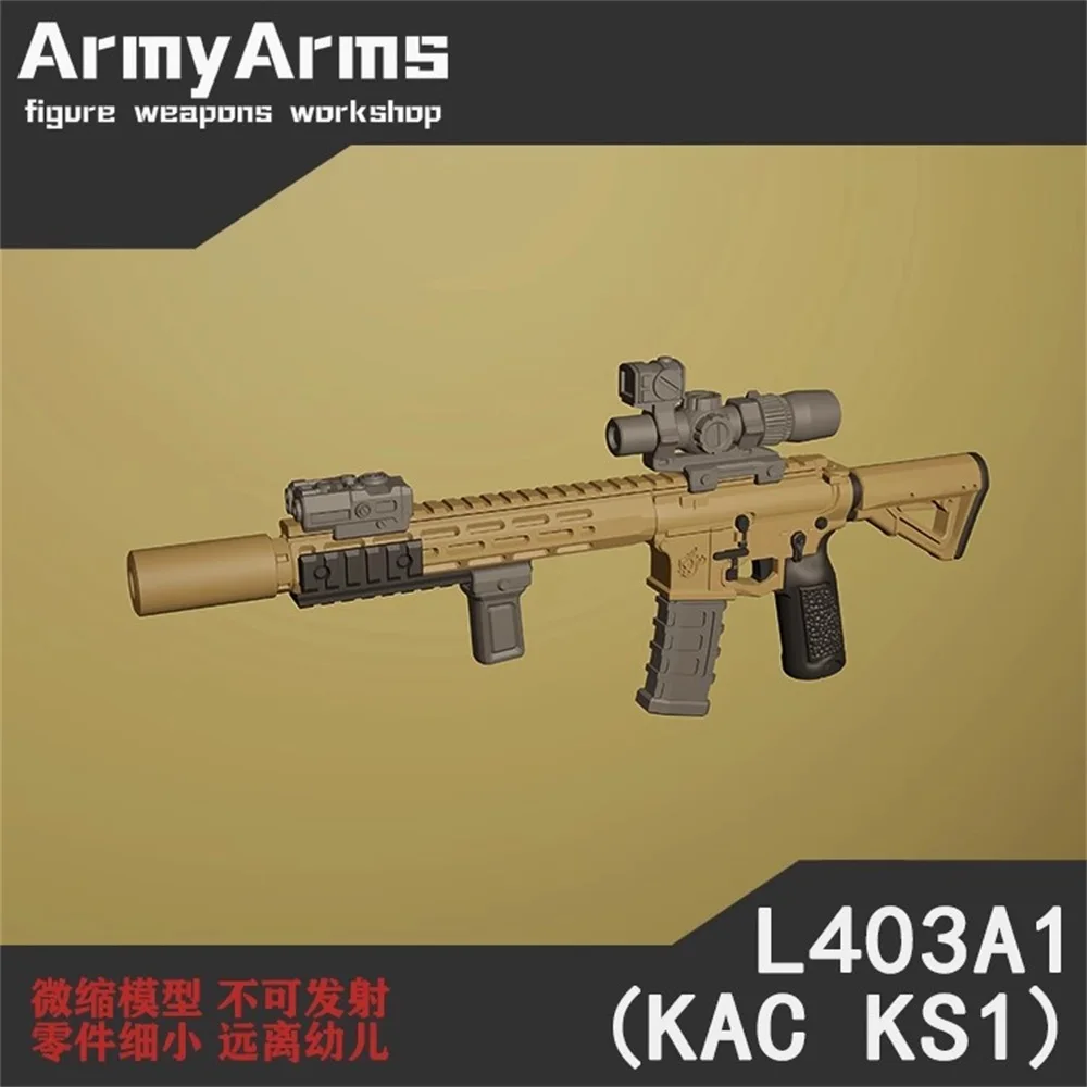 

Snail In Stock ArmyArms 1/50 Doll Soldier About 4.5cm L403A1 Rifle KS1 Model Toy Accessories Not Launch Gift