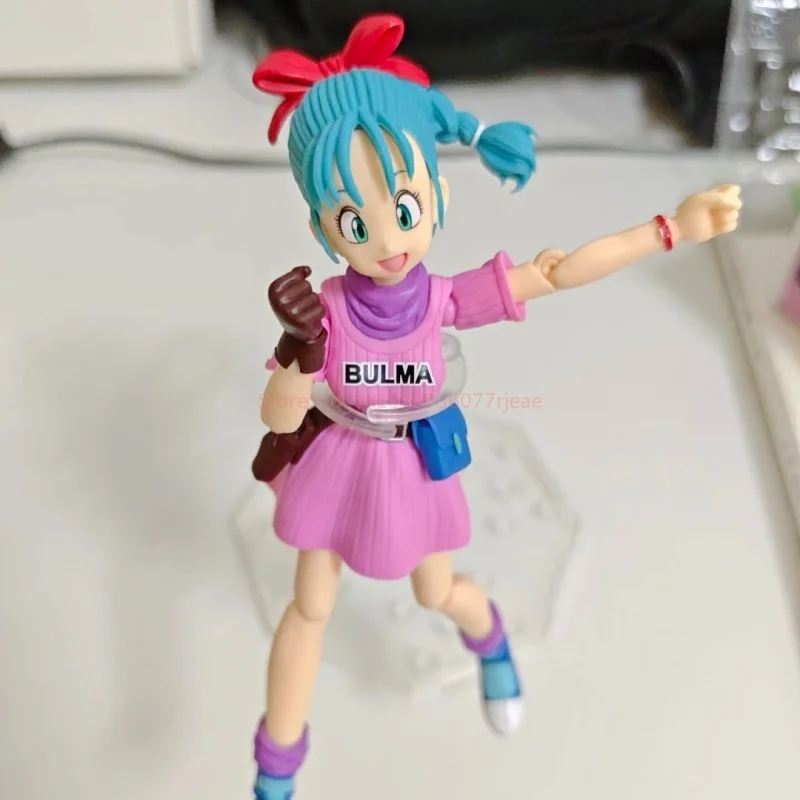 

100%Original In Stock Bandai Dragon Ball S.H.Figuarts Bulma The Adventure Begins SHF Bulma Action Figures Toys Collectible Model