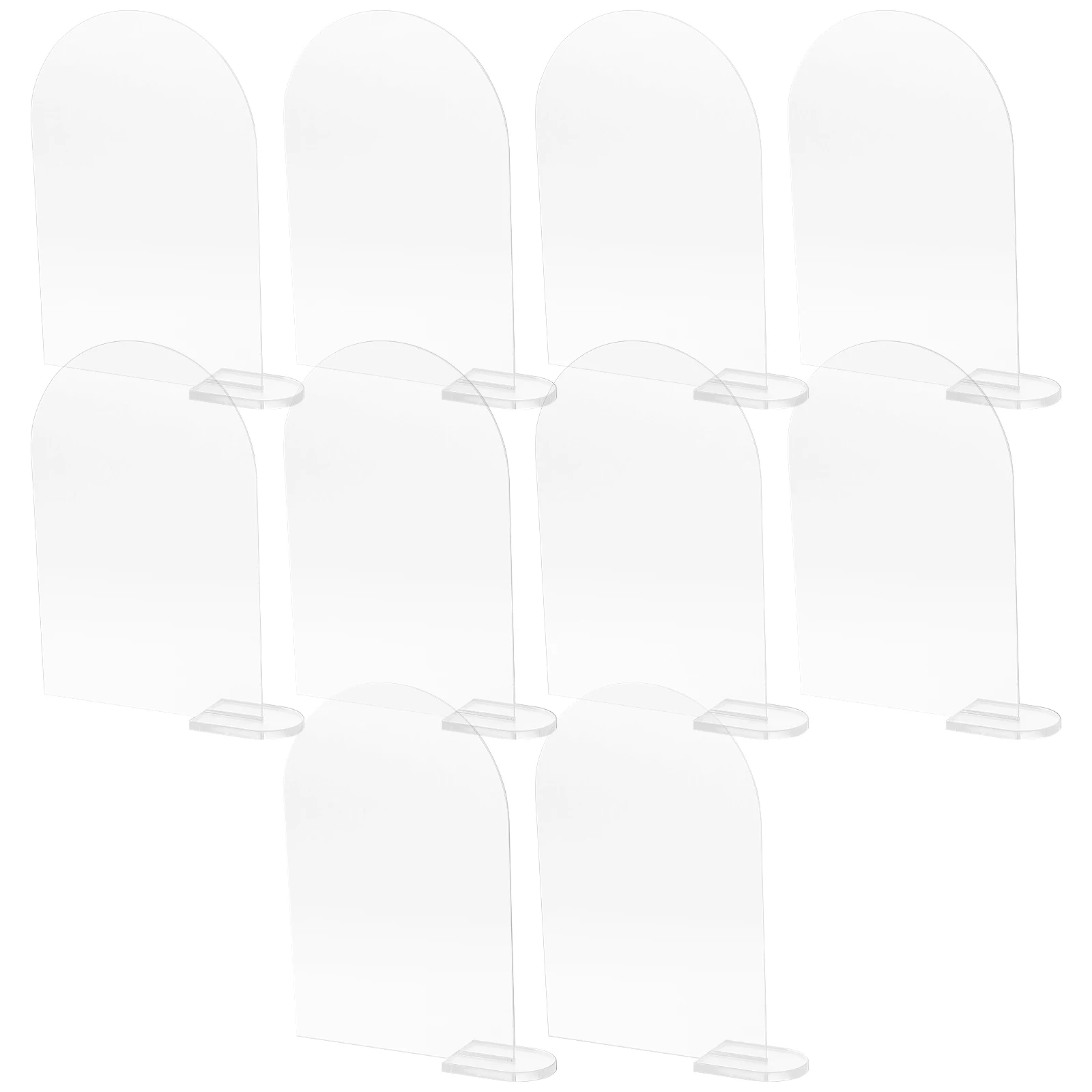 

Acrylic Wedding Signs Reusable Diy Blank Table Name Place Seat Holders Display Stands For Banquet Ceremony Wedding Banquet